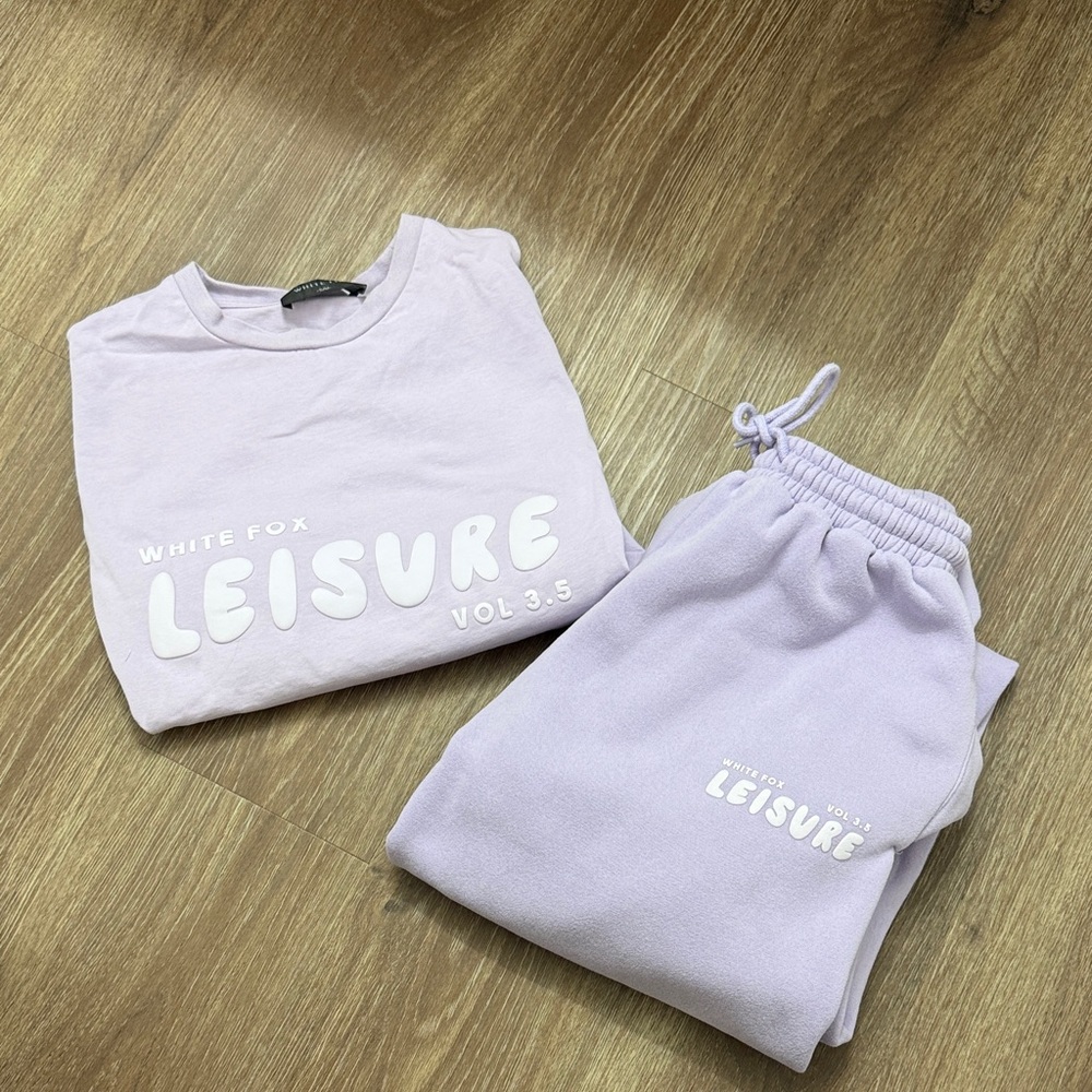 White Fox Boutique Lavender Leisure Set